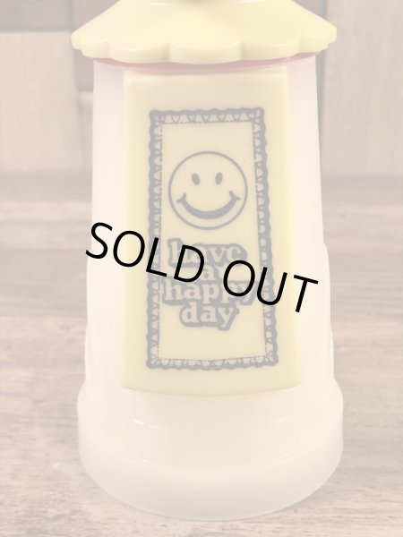 スマイルフェイスとHave A Happy Dayが描かれた60〜70’sヴィンテージモーカウクリーマー