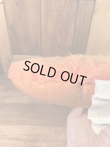 スマイルフェイスの布製の70’sヴィンテージクッション