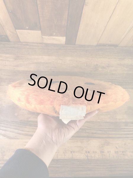 スマイルの布製の70年代ビンテージクッション