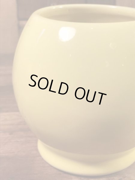 スマイルの陶器製の70年代ビンテージマグカップ