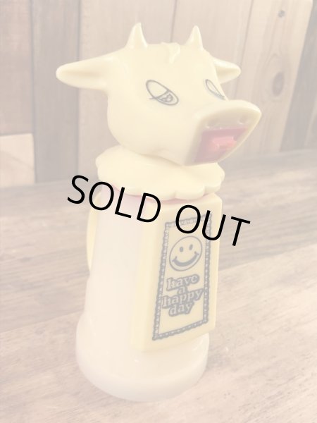 スマイルが描かれた60〜70年代ビンテージモウカウクリーマー