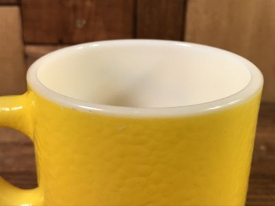 画像1: Smile “Have A Happy Day” Mellaril Milk Glass Mug　スマイル　ビンテージ　マグカップ　ミルクガラス　70年代