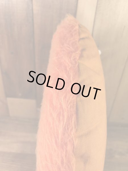 スマイルフェイスの布製の70’sヴィンテージクッション