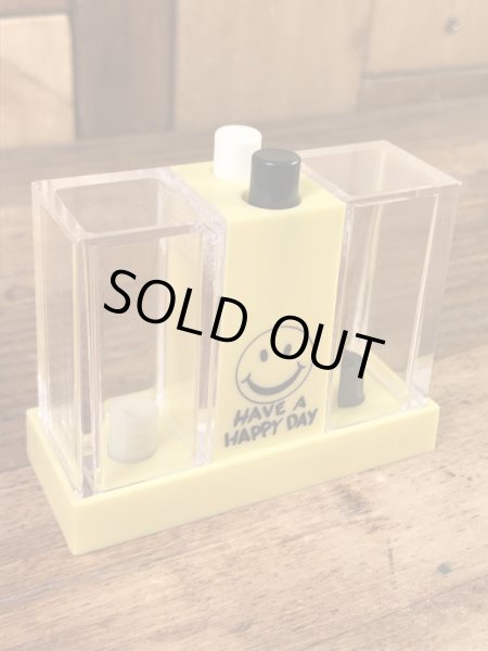 スマイルの“Have A Happy Day”の70年代ビンテージ塩コショウ入れ