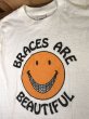 スマイルの“Braces Are Beautiful”が描かれた70年代ビンテージTシャツ