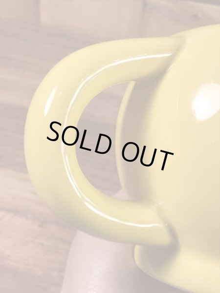 スマイルの陶器製の90年代〜ビンテージマグカップ