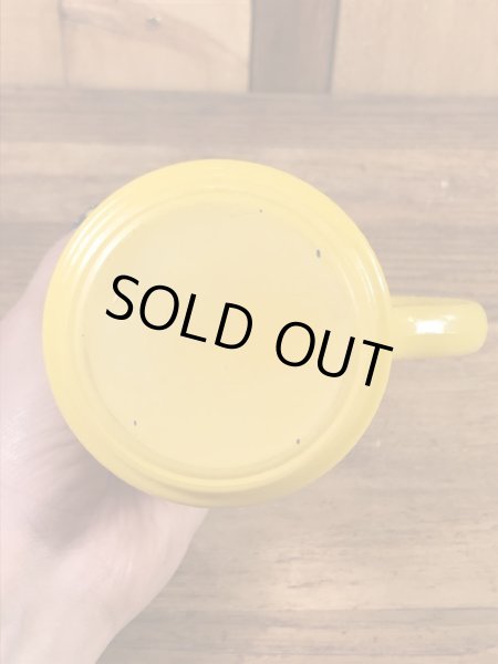 スマイルフェイスとHave A Happy Dayが描かれた70’sヴィンテージヘーゼルアトラスマグ