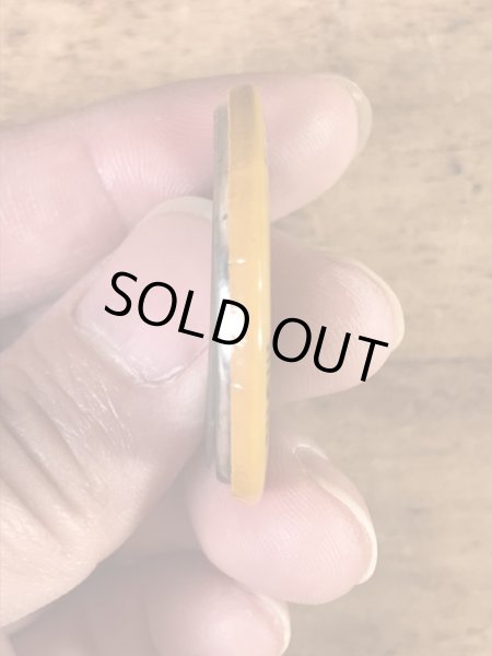 “Happiness Is Cic More Sales & Profits”と書かれたスマイルの70年代ビンテージ缶バッジ