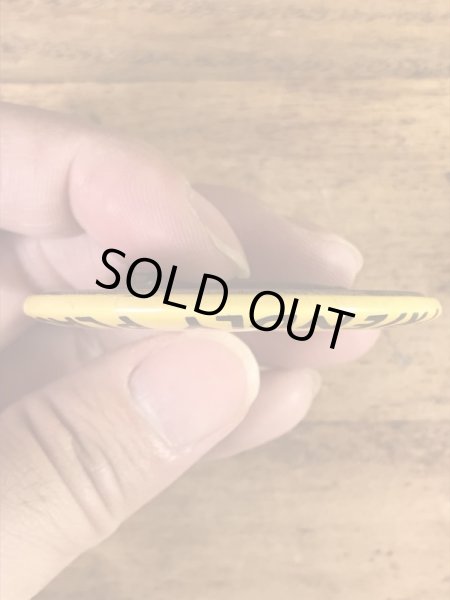 “Sioux Narrows Friendly Peace”のスマイルフェイスの80’s〜ヴィンテージ缶バッチ