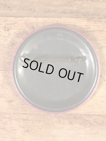 Say It With Buttons社製のスマイルフェイスの70〜80’sヴィンテージ缶バッチ