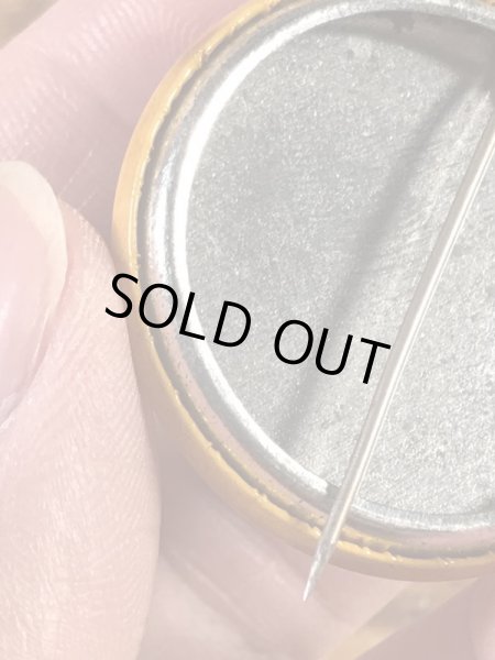 “Happiness Is Cic More Sales & Profits”と書かれたスマイルフェイスの70’sヴィンテージ缶バッチ