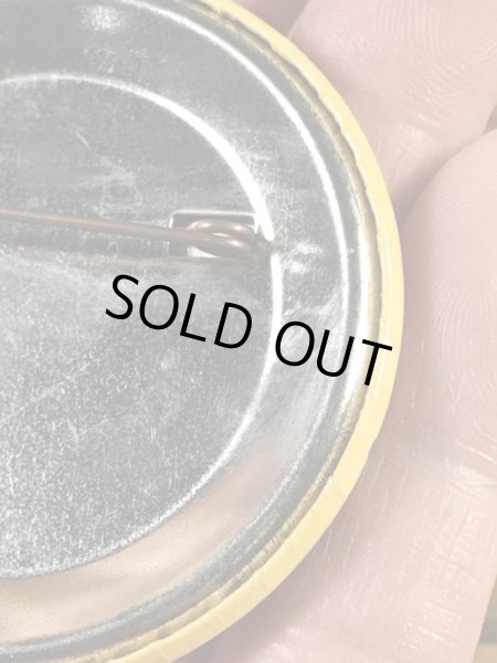 “Sioux Narrows Friendly Peace”のスマイルフェイスの80’s〜ヴィンテージ缶バッチ