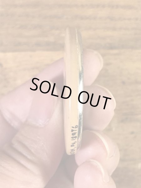 “Denhams”のスマイルの70年代ビンテージ缶バッジ