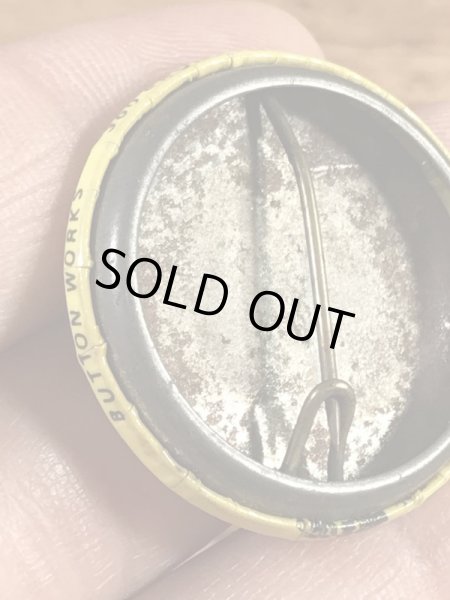 Button Worksのスマイルフェイスの70’sヴィンテージ缶バッチ