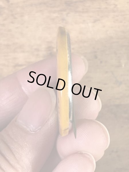 “Happiness Is Cic More Sales & Profits”と書かれたスマイルの70年代ビンテージ缶バッジ