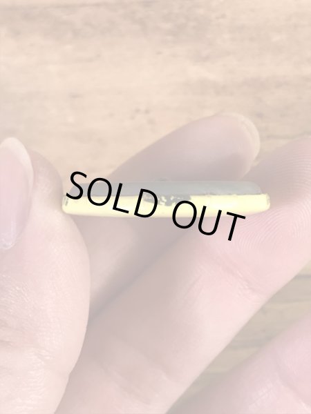 Button Worksのスマイルフェイスの70’sヴィンテージ缶バッチ