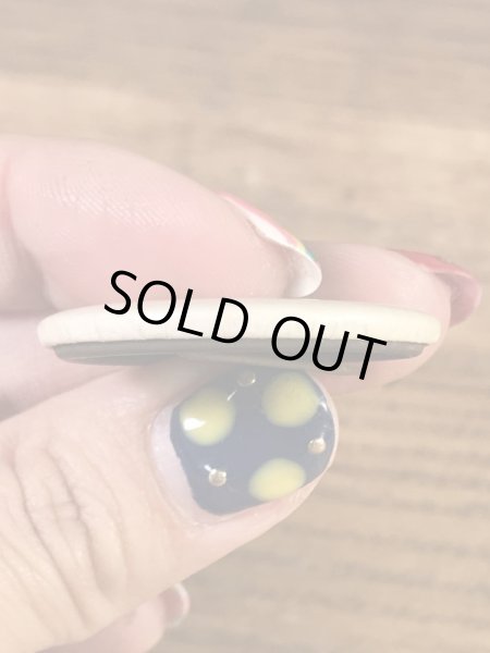 “Glass Head Los Angeles”のスマイルフェイスの70’sヴィンテージ缶バッチ