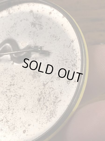 スマイルの金属製の80年代〜ビンテージ缶バッジ