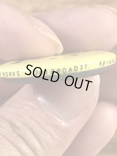 Button Worksのスマイルの70年代ビンテージ缶バッジ