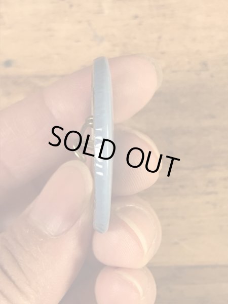 ユニオンラベルの刻印が付いたスマイルの70年代ビンテージ缶バッジ