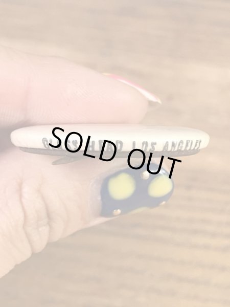 アイボリーのスマイルの70年代ビンテージ缶バッジ