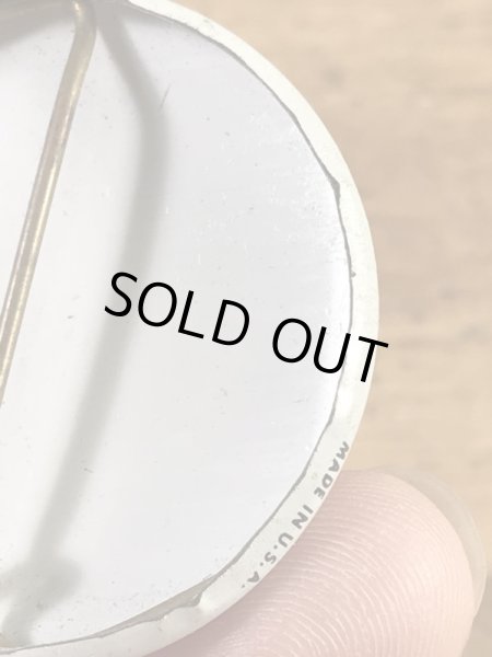 Creative Houseのスマイルの70年代ビンテージ缶バッジ