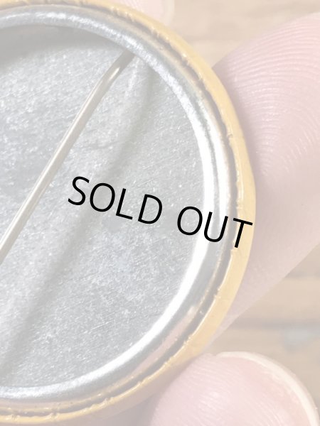 “Happiness Is Cic More Sales & Profits”と書かれたスマイルの70年代ビンテージ缶バッジ