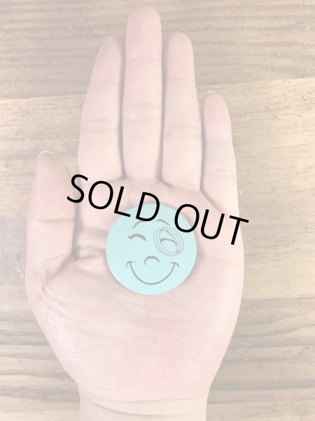 Creative Houseのスマイルの70年代ビンテージ缶バッジ