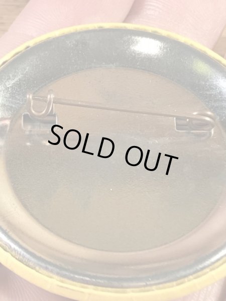 “Sioux Narrows Friendly Peace”のスマイルフェイスの80’s〜ヴィンテージ缶バッチ