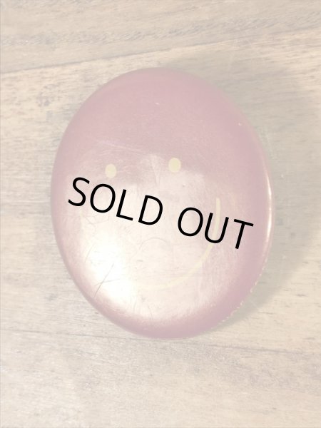 Say It With Buttons社製のスマイルフェイスの70〜80’sヴィンテージ缶バッチ