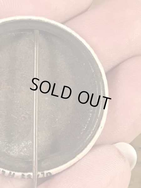 アイボリーのスマイルの70年代ビンテージ缶バッジ