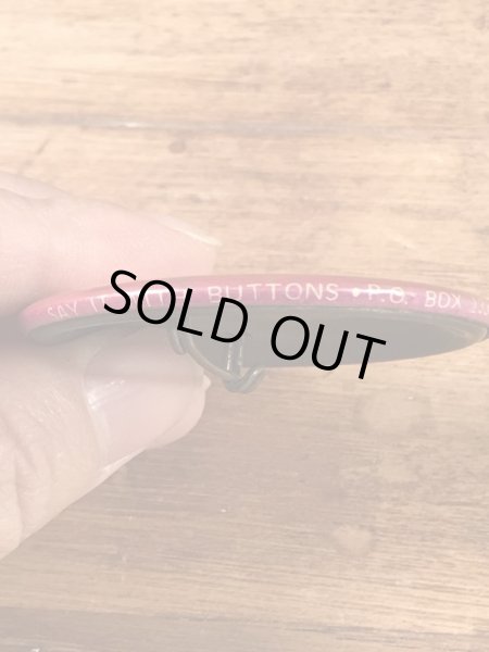 Say It With Buttons社製のスマイルの70〜80年代ビンテージ缶バッジ