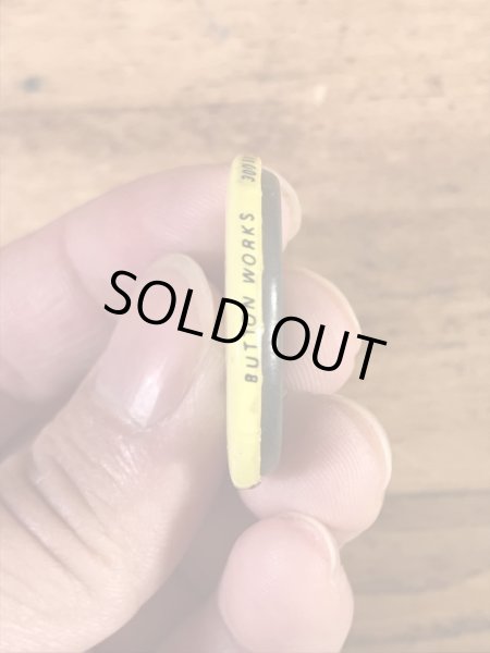 Button Worksのスマイルの70年代ビンテージ缶バッジ