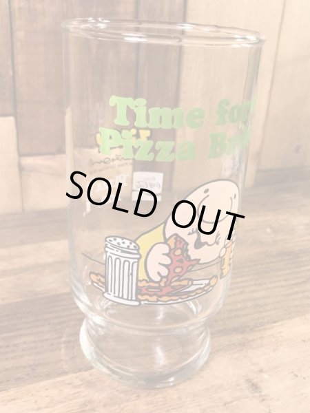 Pizza Innから配布されたジギーの70年代ビンテージガラスコップ