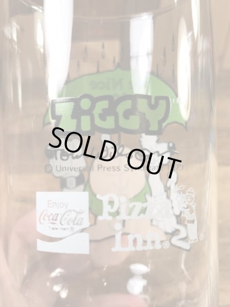 Pizza Innから配布されたZiggyの70'sヴィンテージグラス