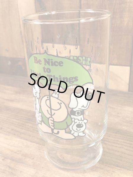 Pizza Innから配布されたZiggyの70'sヴィンテージグラス