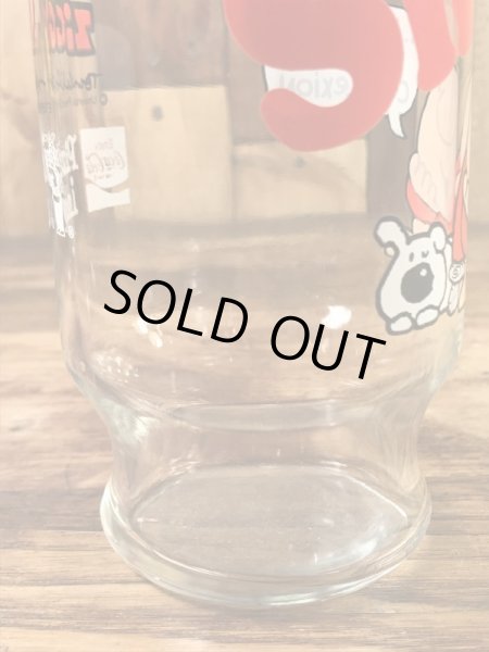 Pizza Innから配布されたZiggyの70'sヴィンテージグラス