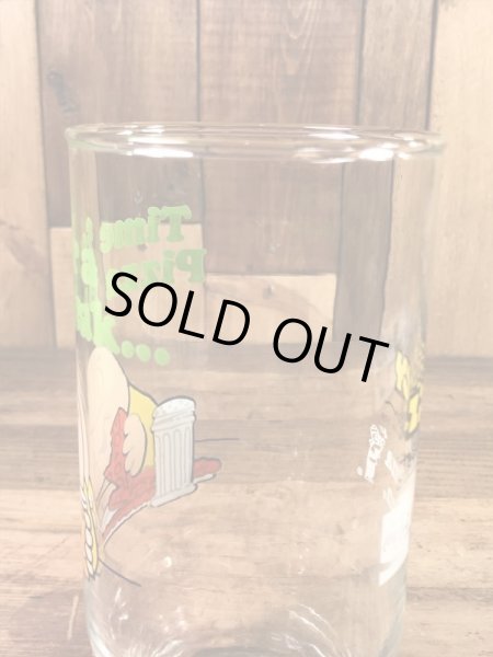 Pizza Innから配布されたジギーの70年代ビンテージガラスコップ