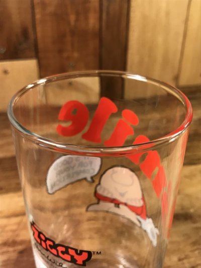 画像1: Pizza Inn Ziggy “Smile” Glass　ジギー　ビンテージ　グラス　ガラスコップ　70年代