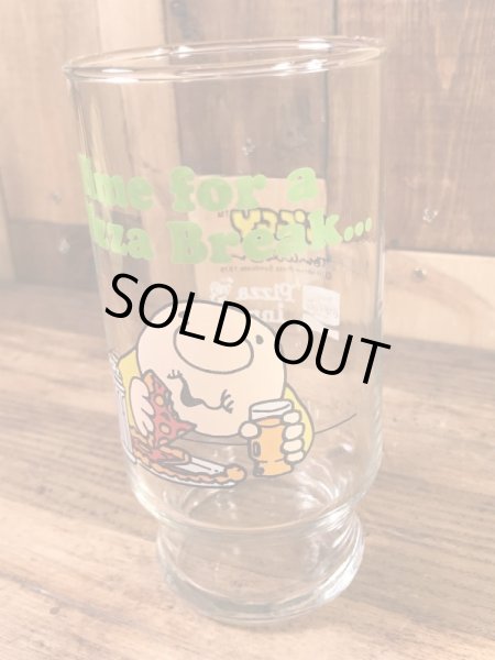 Pizza Innから配布されたZiggyの70'sヴィンテージグラス