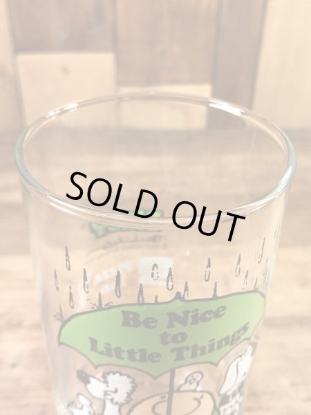 Pizza Innから配布されたジギーの70年代ビンテージガラスコップ