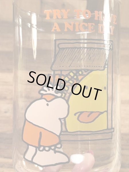 Pizza Innから配布されたジギーの70年代ビンテージガラスコップ