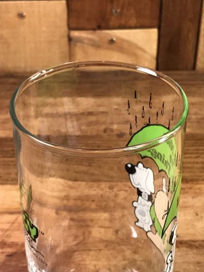 画像1: Pizza Inn Ziggy “Be Nice to Little Things” Glass　ジギー　ビンテージ　グラス　ガラスコップ　70年代