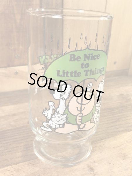 Pizza Innから配布されたジギーの70年代ビンテージガラスコップ