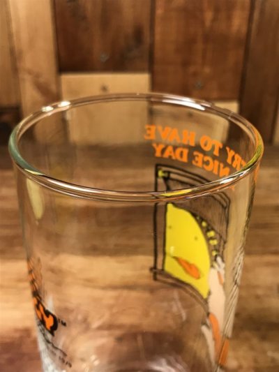 画像2: Pizza Inn Ziggy “Try To Have A Nice Day” Glass　ジギー　ビンテージ　グラス　ガラスコップ　70年代