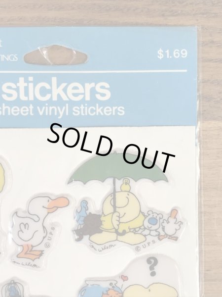 American Greetings社製のZiggyの80'sヴィンテージパフステッカー