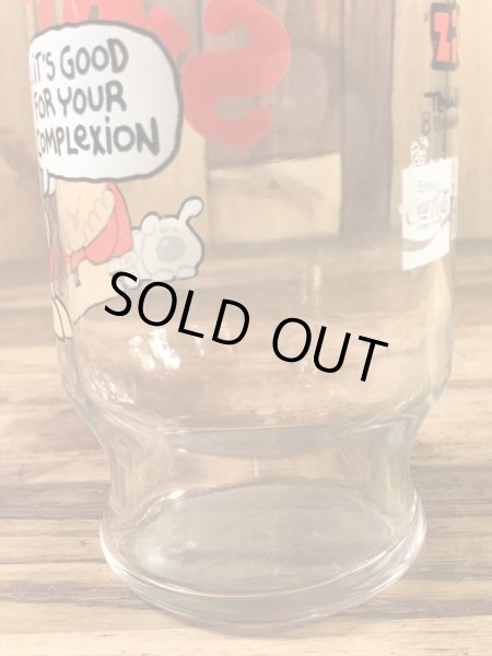 Pizza Innから配布されたZiggyの70'sヴィンテージグラス