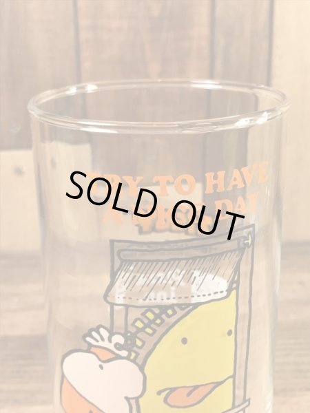 Pizza Innから配布されたジギーの70年代ビンテージガラスコップ