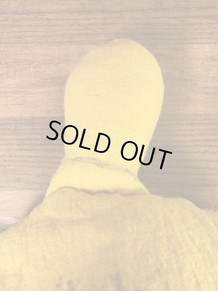 フラワー柄の亀の70’sヴィンテージプラッシュドール