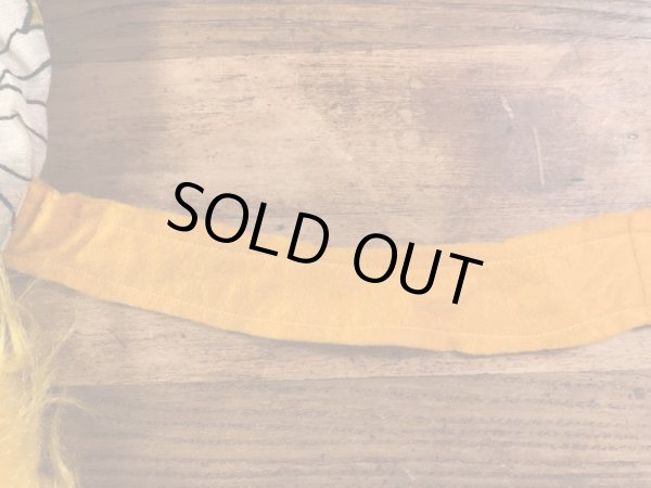 ヒッピー調のモンスターの70年代ビンテージパペットドール